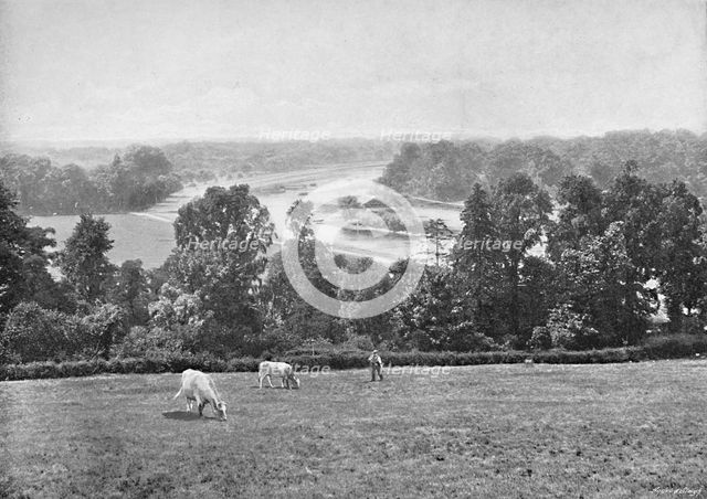 'From Richmond Hill, Surrey', c1896. Artist: York & Son.