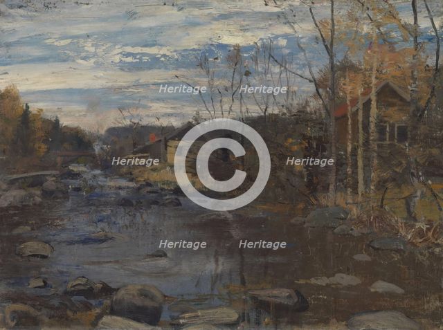 From Sandvikselven, unknown date. Creator: Fredrik Jonas Lucian Botfield Collett.