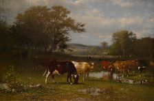 From Shifting Shade, 1887. Creator: James McDougal Hart