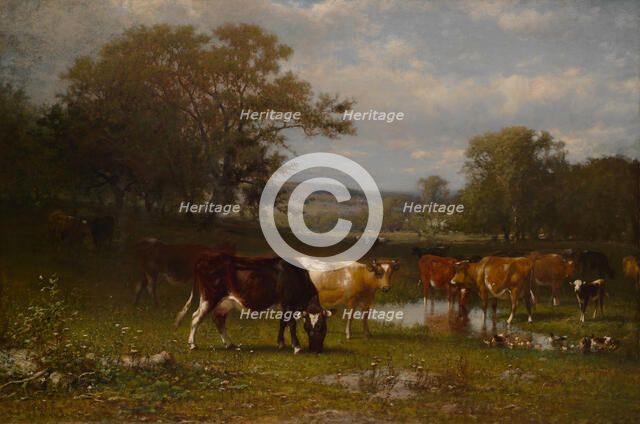 From Shifting Shade, 1887. Creator: James McDougal Hart.