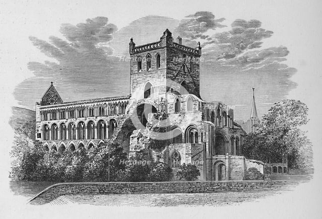 'From South-East', Jedburgh Abbey, c1880, (1897). Artist: Alexander Francis Lydon.