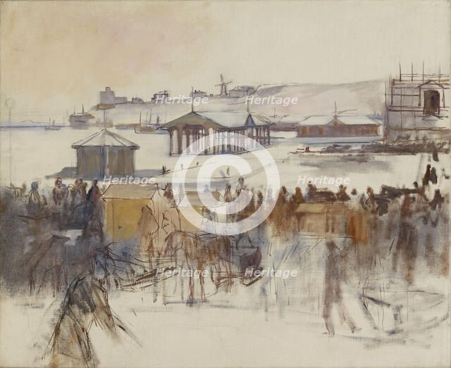 From South Harbour, 1890. Creator: Albert Edelfelt.