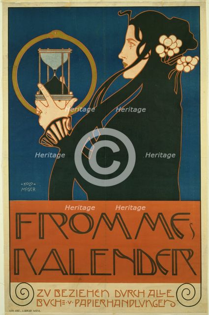 Frommes Kalender, 1903. Artist: Moser, Koloman (1868-1918)