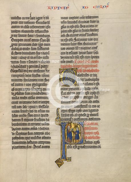 Fromont de Lens Leaving Bordeaux and the Battle against..., written 1463-1465; illuminated 1467-1472 Creators: Loyset Liedet, Pol Fruit.