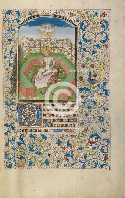 Fromont de Lens Receiving News of the Devastation of his Land, written 1463-65; illuminated 1467-72. Creators: Loyset Liedet, Pol Fruit.