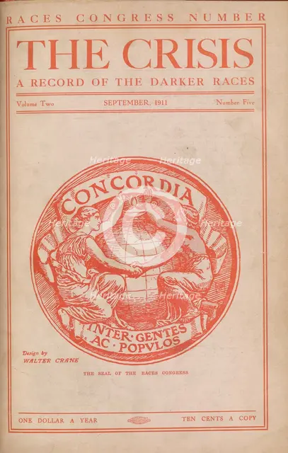 Front cover, 1911-09. Creator: Walter Crane.