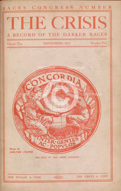 Front cover, 1911-09. Creator: Walter Crane.