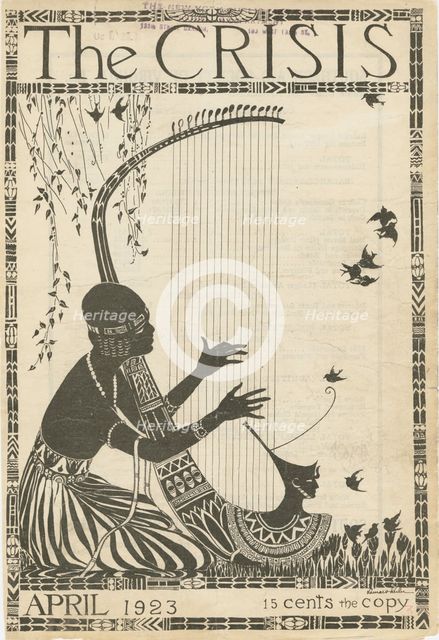 Front cover, 1923-04. Creator: Laura Wheeler Waring.