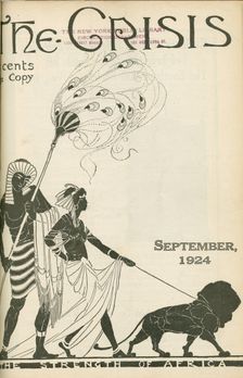 Front cover, 1924-09. Creator: Laura Wheeler Waring