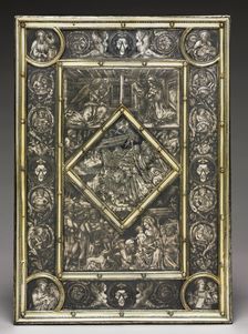 Front Cover for a Gospel Book of French Cardinal Jean La Balou (1421-1491), c. 1467-1468. Creator: Unknown