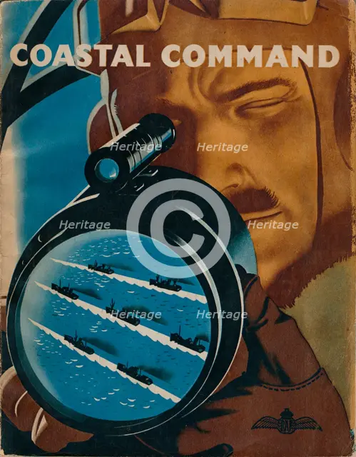 Front cover of Coastal Command, 1943. Artist: Unknown.