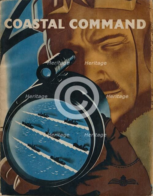 Front cover of Coastal Command, 1943. Artist: Unknown.