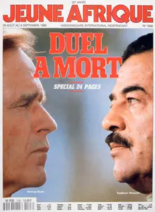 Front cover of Jeune Afrique, 1990