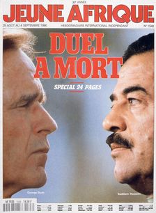 Front cover of Jeune Afrique, 1990