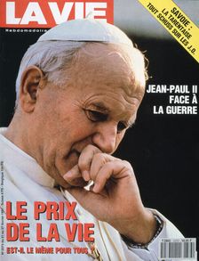 Front cover of La Vie, Febuary 1991