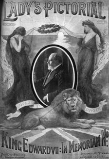 Front cover of Lady's Pictorial, 14th May 1910.Artist: AM Faulkner