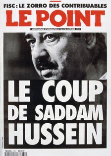 Front cover of Le Point, Febuary 1991