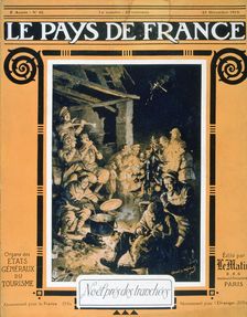 Front cover of Le Pays de France, 23rd December 1915