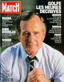 Front cover of Paris Match, Febuary 1991