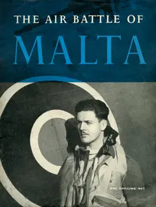 Front cover of "The Air Battle of Malta", 1944. Creator: Unknown