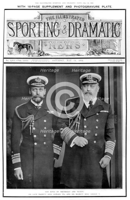 Front Cover of The Illustrated Sporting and Dramatic News, 14th May 1910. Artist: Unknown