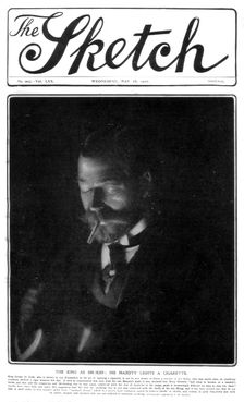Front cover of The Sketch, 18th May 1910.Artist: SJ Beckett