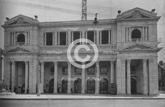 Front elevation, the Forum Theatre, Los Angeles, California, 1925. Artist: Unknown.