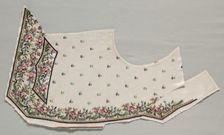 Front Half of a Vest, late 1700s. Creator: Unknown
