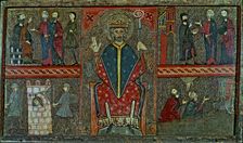 Front in the façade of Boi, dedicated to St. Peter, from a missing church outside Boi