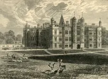 Front of Burghley House 1898. Creator: Unknown