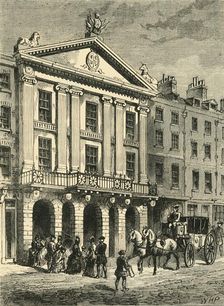 Front of Old Drury Lane Theatre (1881). Creator: Unknown