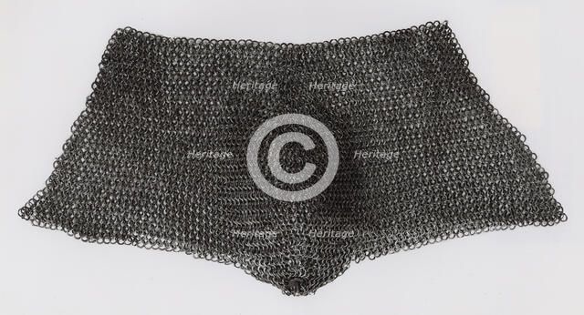 Front of Mail Breech, Europe, 15th century. Creator: Unknown.