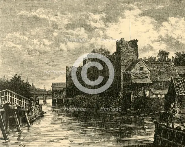 'Front of Newark Castle', 1898. Creator: Unknown.