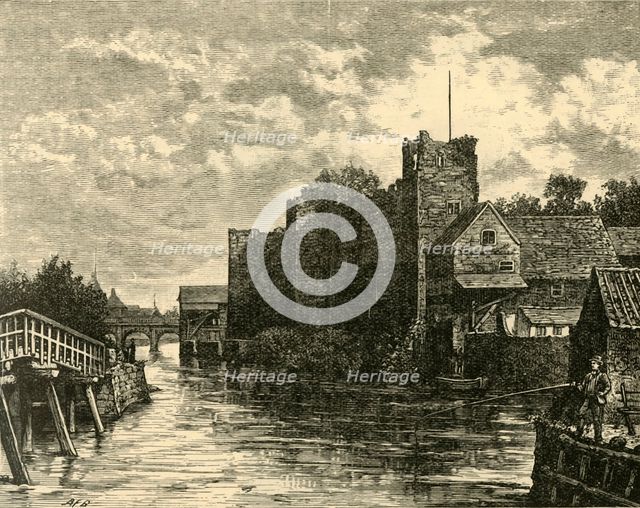 'Front of Newark Castle', 1898. Creator: Unknown.