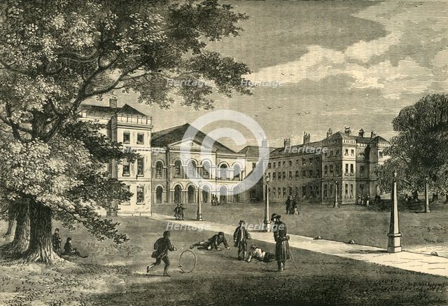 'Front of the Foundling Hospital', c1876. Creator: Unknown.