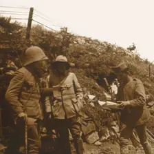 Front line towards Monastir, Serbia, c1916