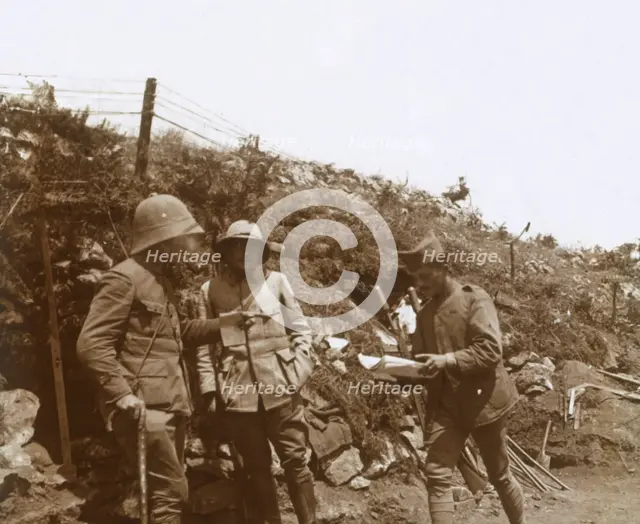 Front line towards Monastir, Serbia, c1916. Artist: Unknown.