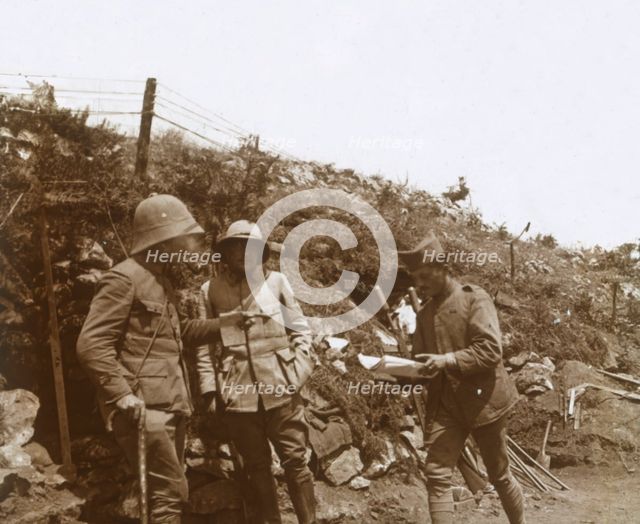 Front line towards Monastir, Serbia, c1916. Artist: Unknown.