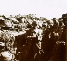 Front line trenches, c1914-c1918