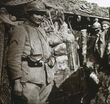 Front line at Berry-au-Bac, northern France, c1914-c1918