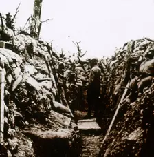 Front line at Bonneuil, France, c1914-c1918