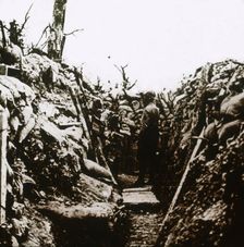 Front line at Bonneuil, France, c1914-c1918