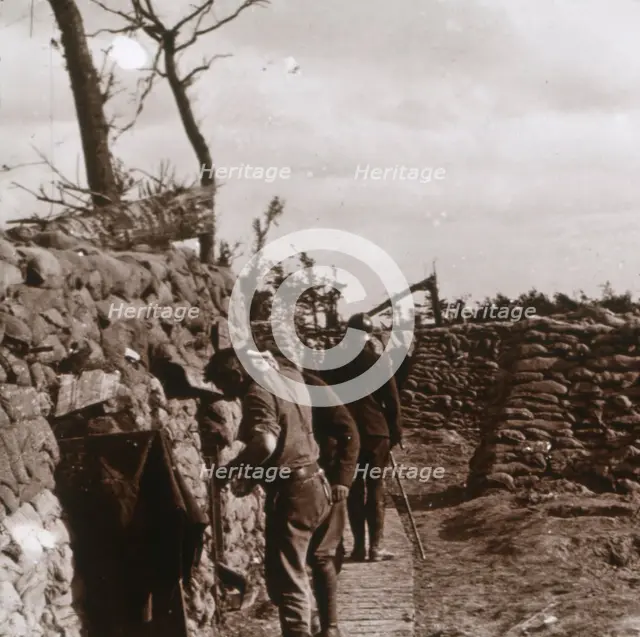 Front line, Diksmuide, Belgium, c1914-c1918. Artist: Unknown.