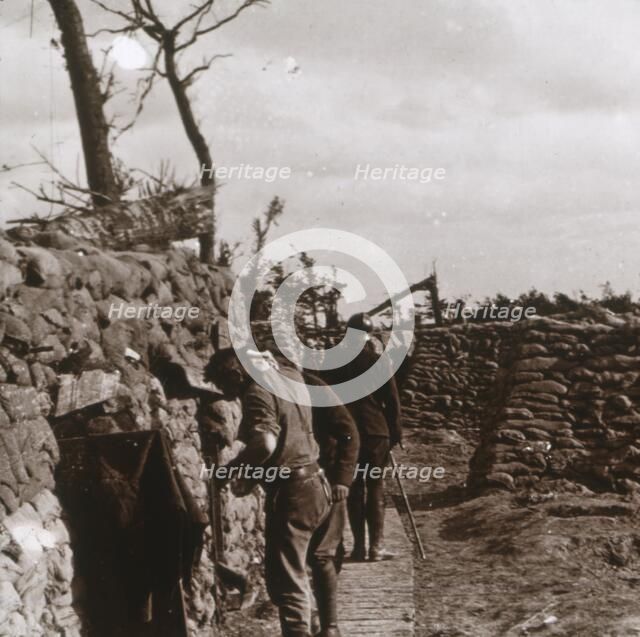 Front line, Diksmuide, Belgium, c1914-c1918. Artist: Unknown.