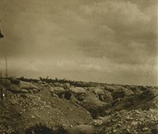 Front line, Jonchery, northern France, c1914-c1918