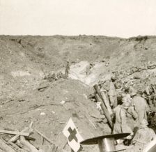 Front line, Sailly-Saillisel, Northern France, c1914-c1918