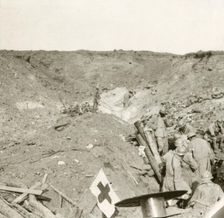 Front line, Sailly-Saillisel, Northern France, c1914-c1918