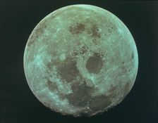 Front side of the moon, 22 July 1969. Creator: Unknown