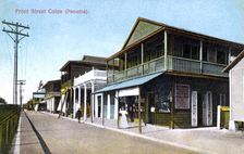 Front Street, Colon, Panama, 1907