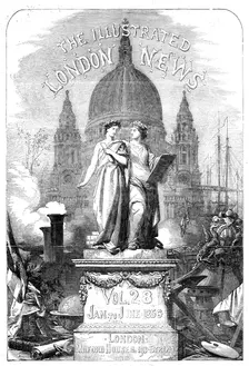 Front page, Vol. 28, Jan. to June 1846. Creator: Unknown
